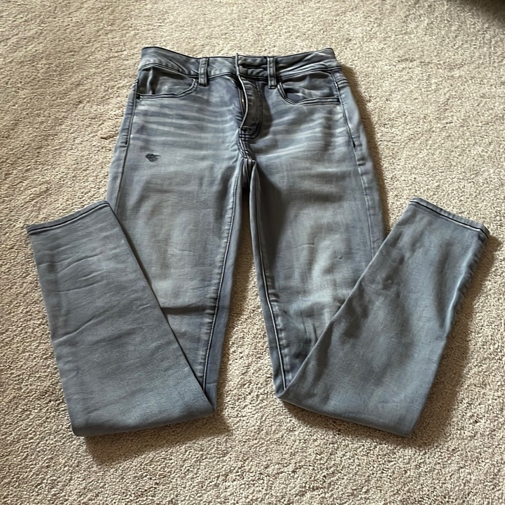 American Eagle, Hi-Rise Jegging, Size: 0